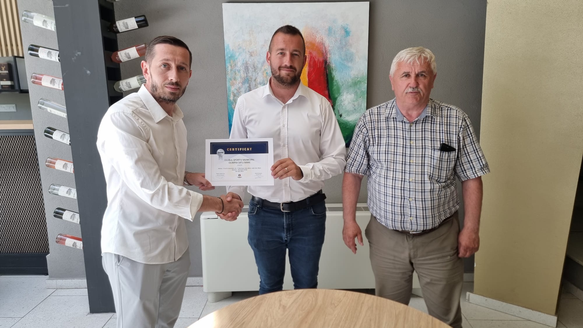 CSM Olimpia a obținut certificatul de clasificare SILVER